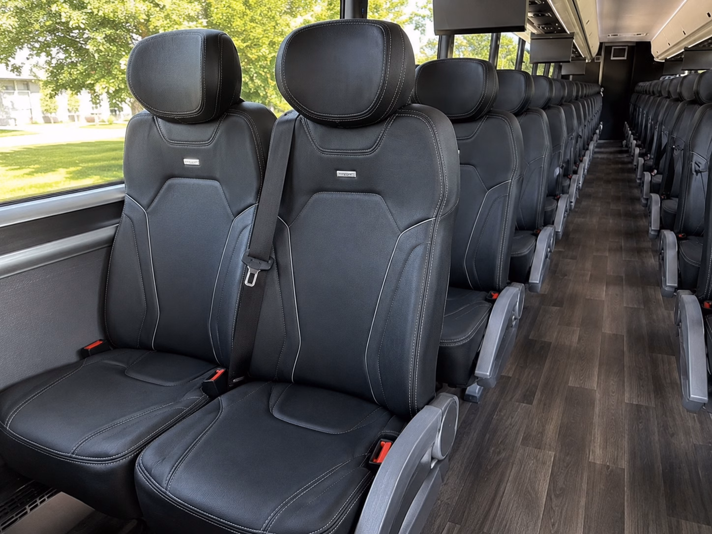 dearborn spacious charter bus rentals for dearborn wedding groups