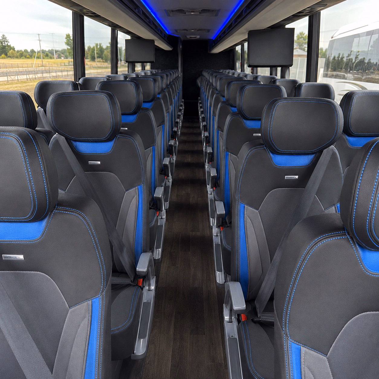 detroit private event charter bus rentals in detroit