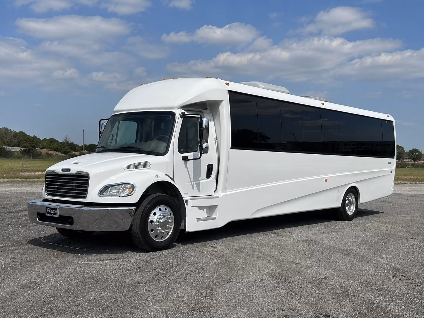 east lansing 50 passenger party bus