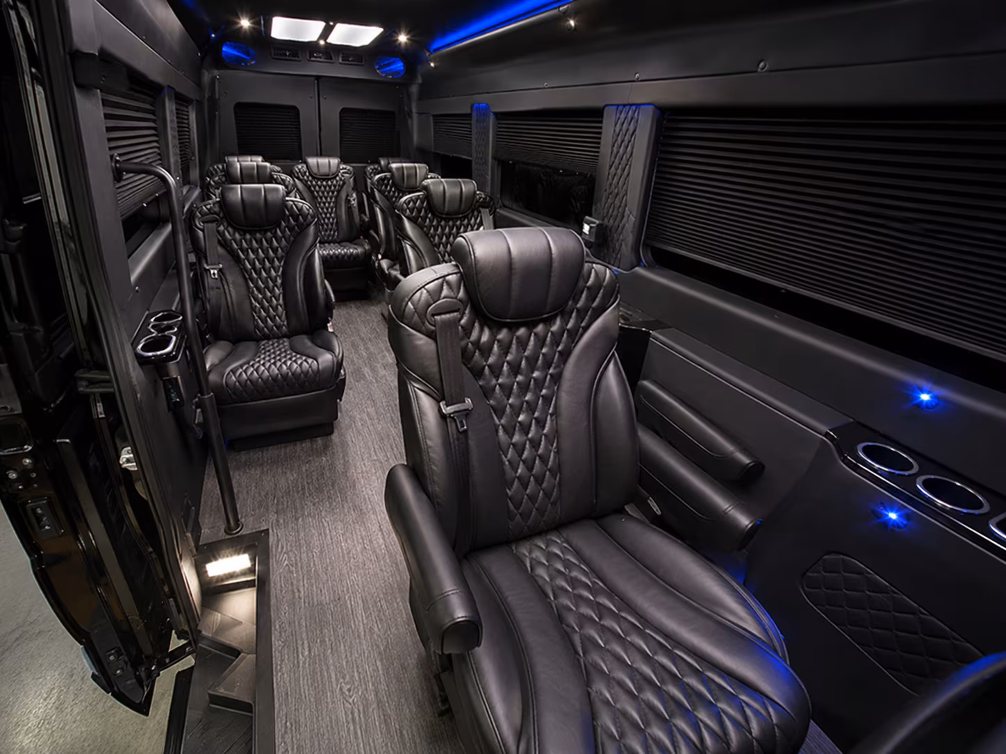 east lansing airport transportation onboard seating