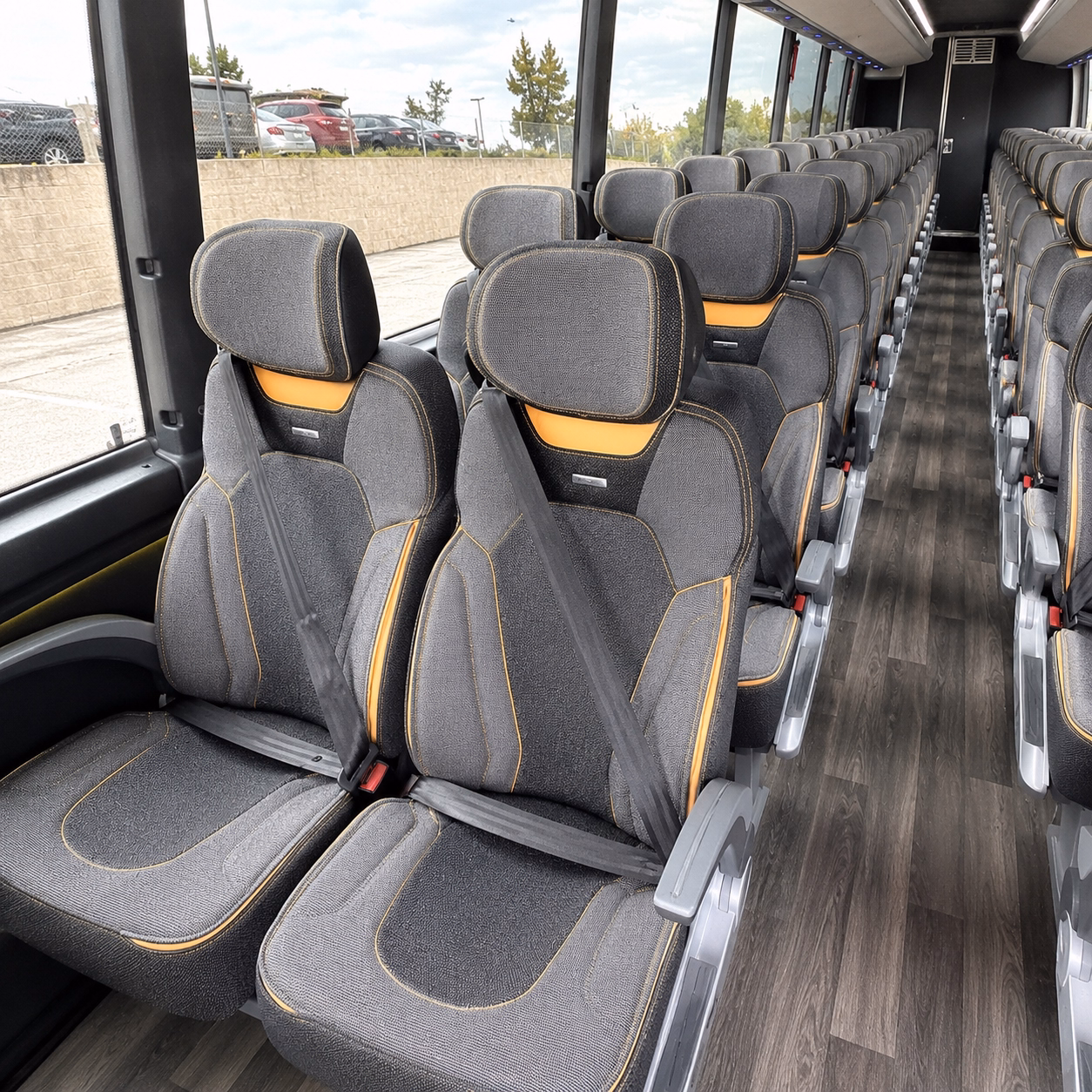 east lansing bus rental service area