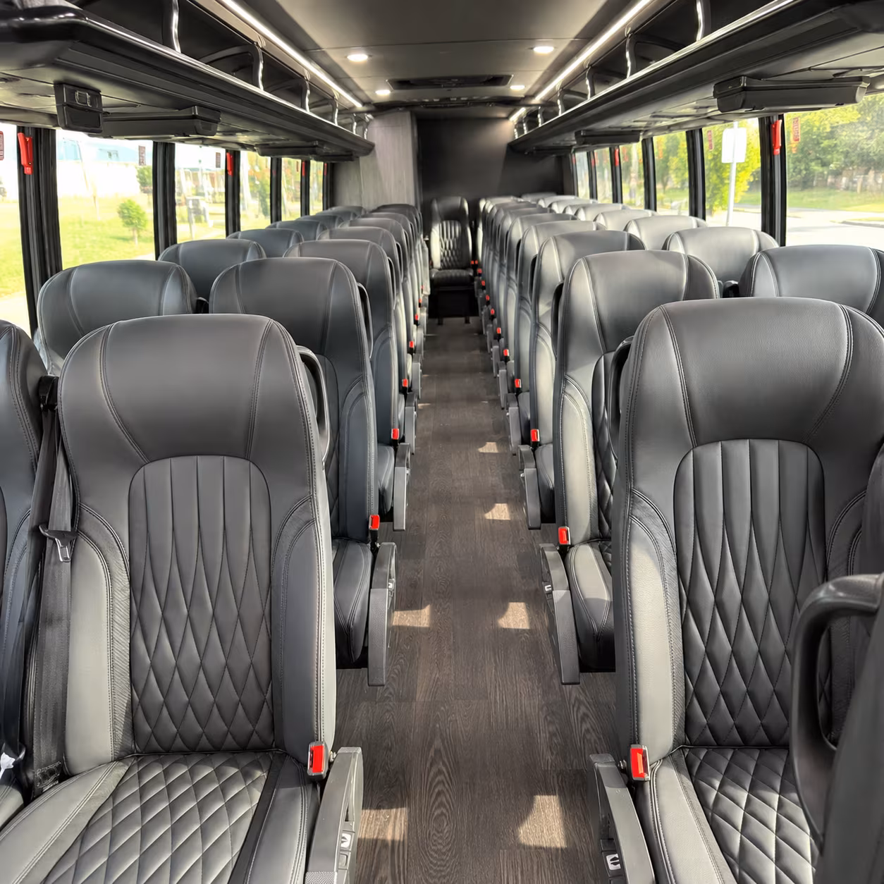east lansing corporate event transportation onboard seating