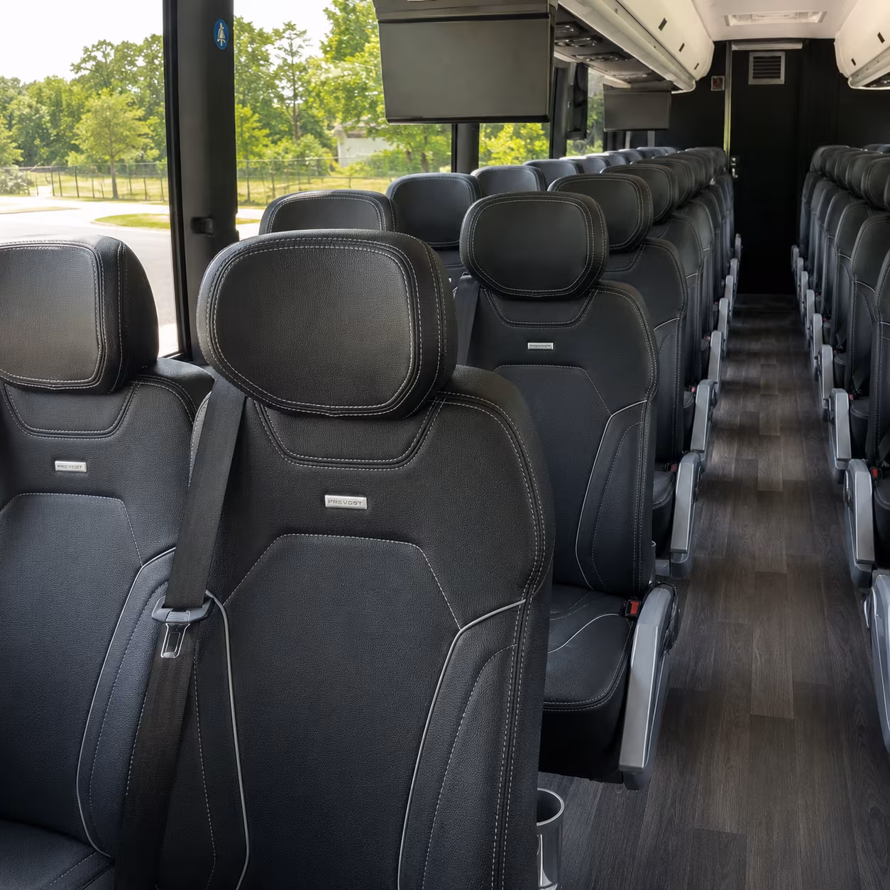 livonia comfortable charter bus rentals for livonia church groups
