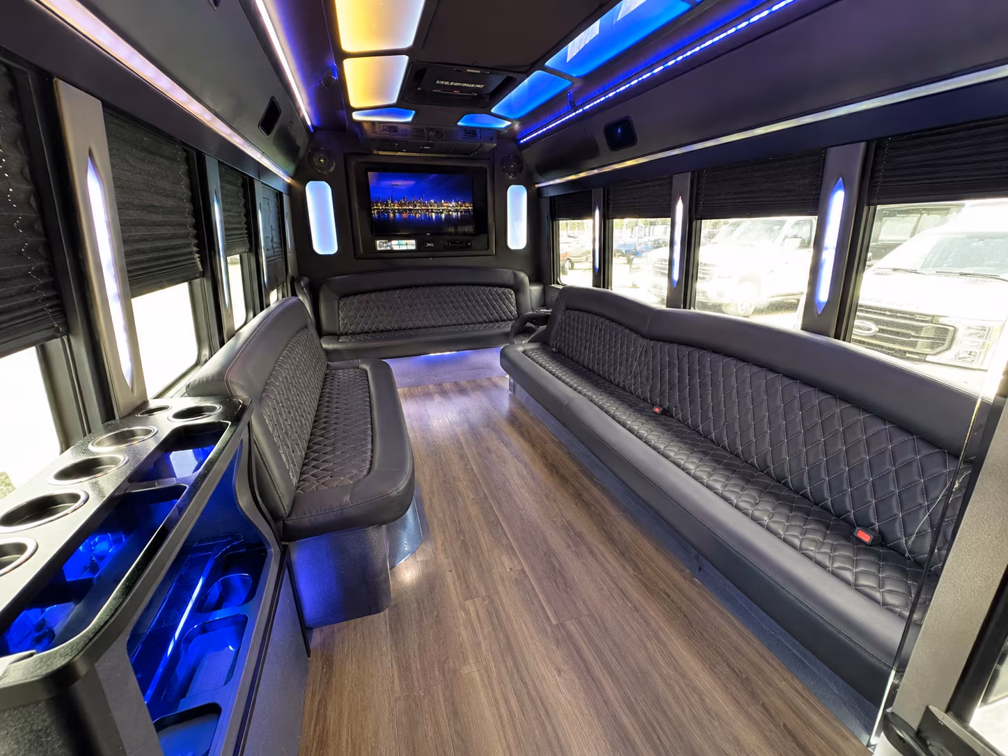 party buses and charter buses for the michigan state vs michigan rivalry game