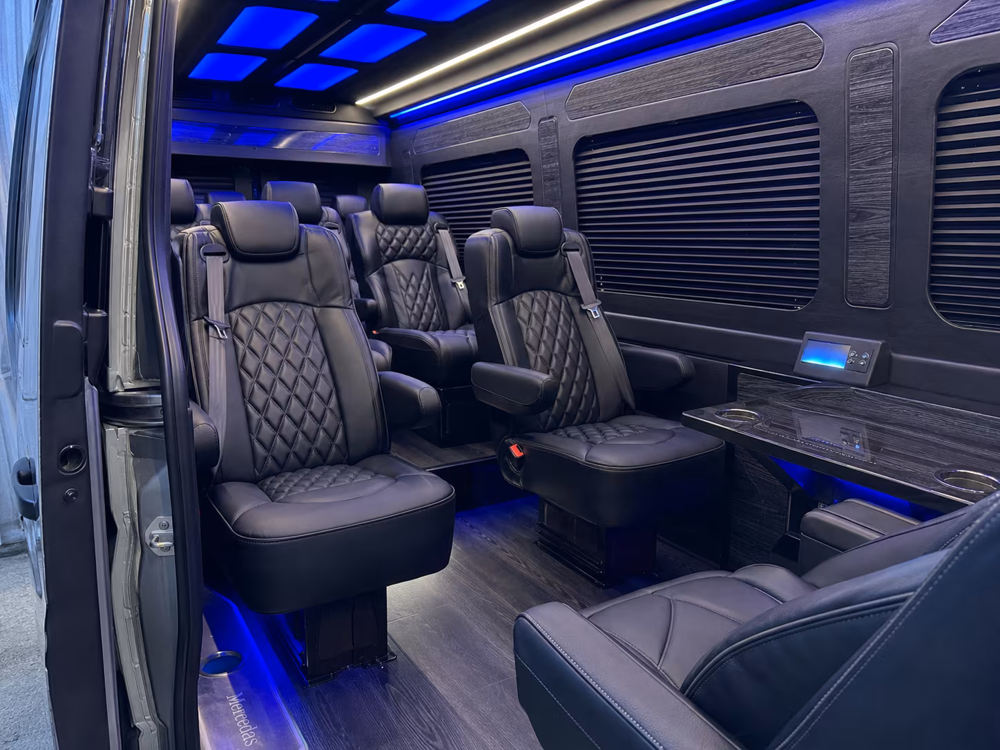sprinter van transportation for groups and events across east lansing