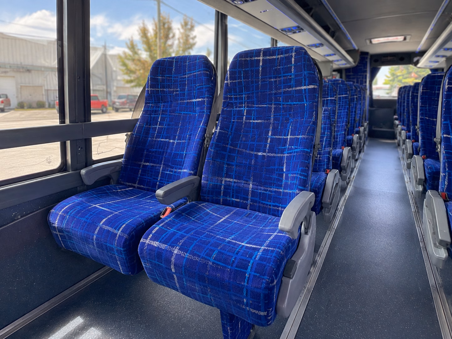 through a network of bus companies find transportation for church conferences and events