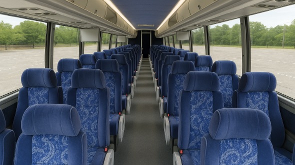 east lansing 55 passenger charter bus rental