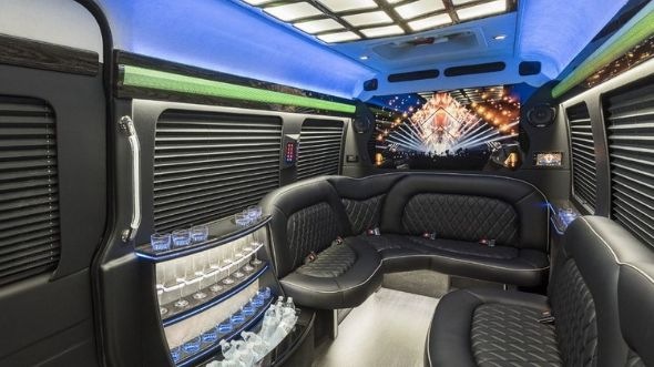 east lansing sprinter limo rental inside